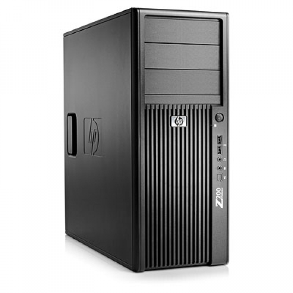 HP Z200 i5-650 4GB 250GB Convertible Minitower PC with Windows 7 Pro.